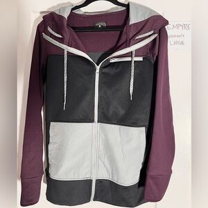 Empyre Clothing Zip up from Zumiez Women’s Large - Purple|Black|Grey
